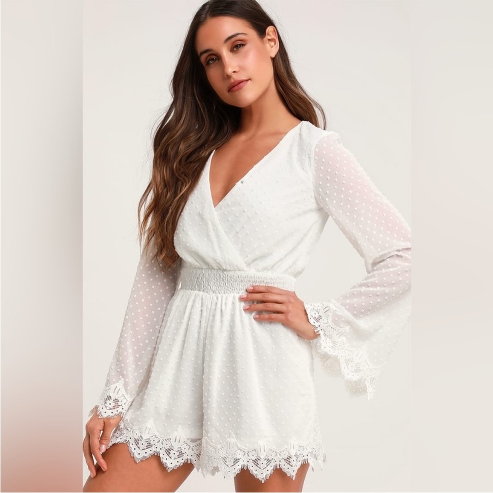 Lulu’s White Romper